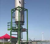 中石油獨(dú)山子石化公司乙烯廠儲(chǔ)運(yùn)聯(lián)合車(chē)間常壓罐區(qū)尾氣除臭設(shè)施排口金屬纖維表面凈燃燒技術(shù)裝置